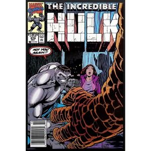 Incredible Hulk 314 Marvel Comic Book 1990‎ "Thing" Keown Newsstand VF+